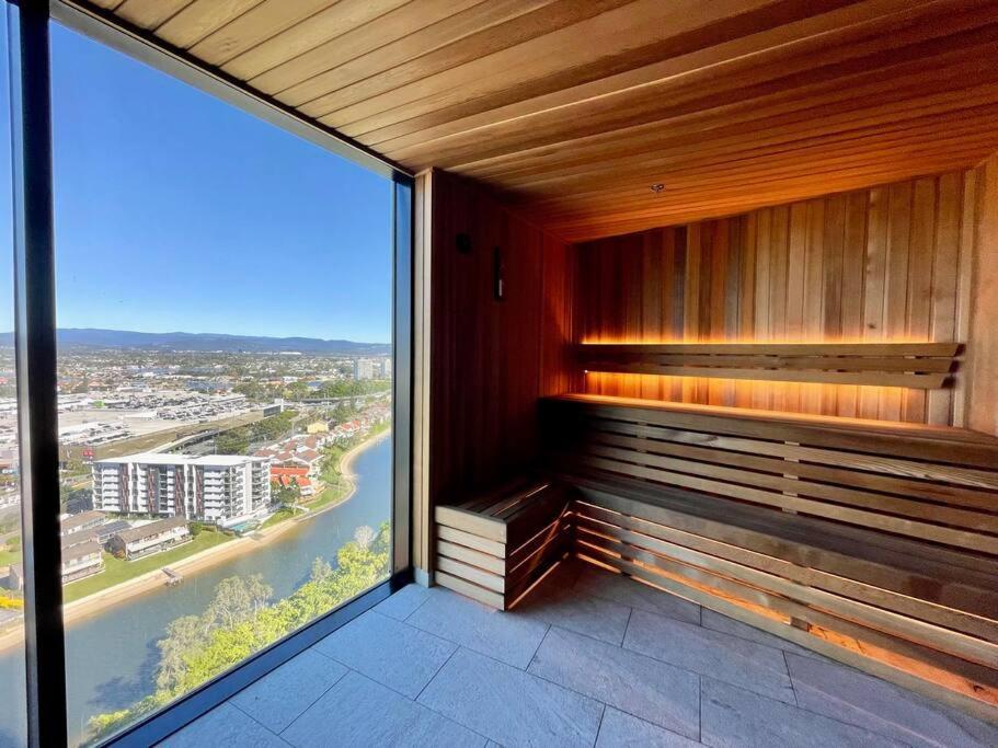 Luxury Stunning Riverview 1 Bedroom Apt 479F Gold Coast Kültér fotó